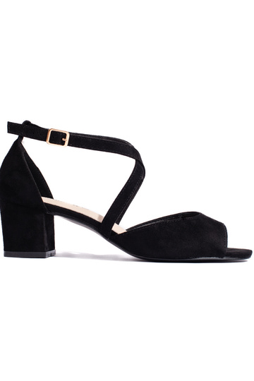 zwarte sandalen