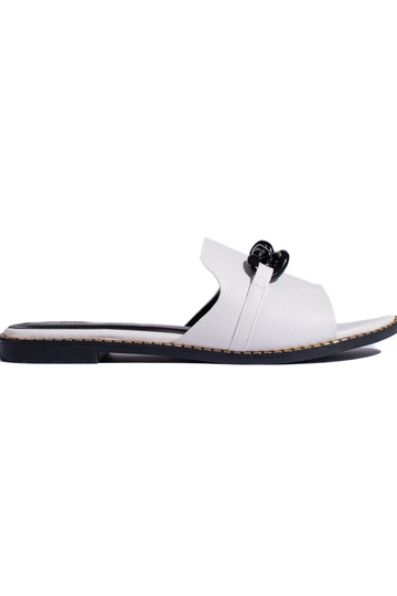 witte pantoffels