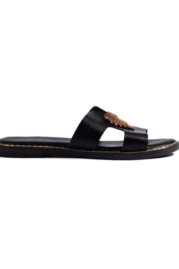 zwarte pantoffels