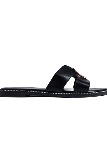 zwarte pantoffels
