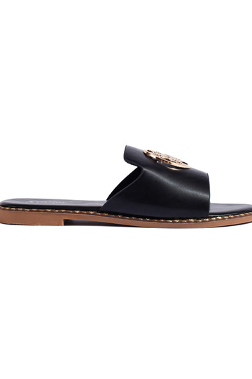 zwarte pantoffels