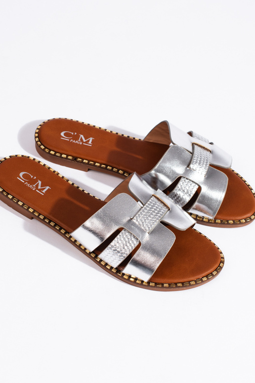 zilveren pantoffels zilveren pantoffels