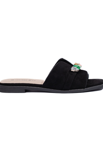 zwarte pantoffels