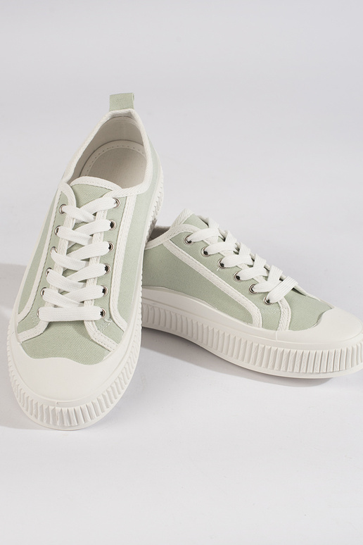 lichtgroene damesschoenen met plateau lichtgroene damesschoenen met plateau