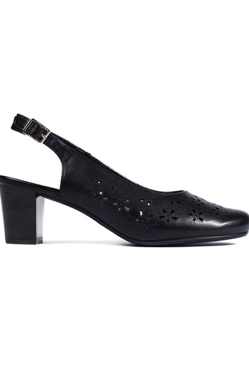 zwarte hoge hakken met...