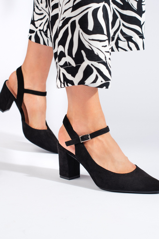 zwarte Sergio Leone hoge hakken