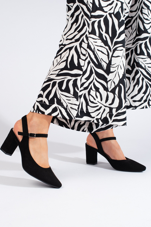 zwarte Sergio Leone hoge hakken