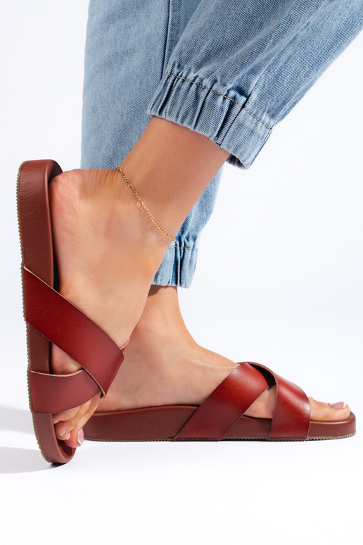 Bruine pantoffels van Sergio Leone Bruine pantoffels van Sergio Leone