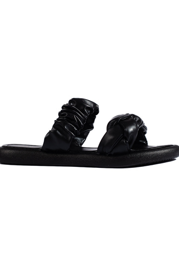 zwarte pantoffels