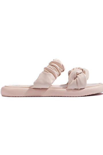 Beige pantoffels