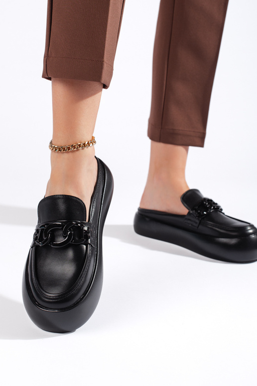 laarzen zwarte kleur Pantoffels laarzen zwarte kleur Pantoffels