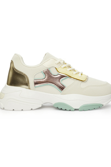 Vrijetijdsschoenen dames goud