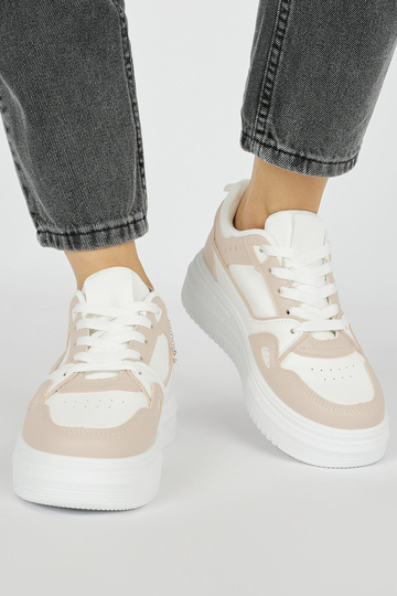 Wit-roze damessportschoenen... 2