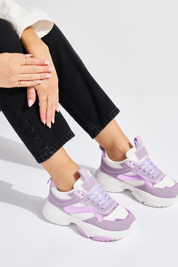 Paarse sportschoenen voor... 2