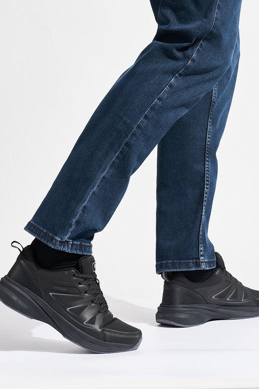 zwarte heren sportschoenen