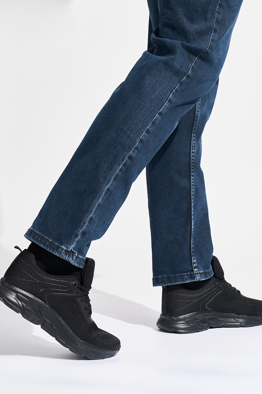 zwarte sportschoenen voor heren