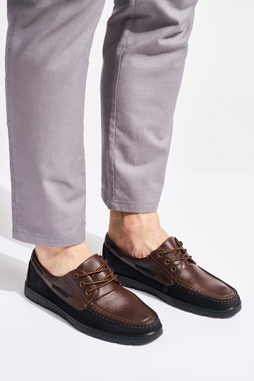 bruine enkellaarzen voor... 2