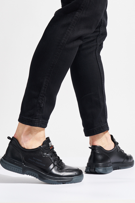 zwarte sportschoenen voor heren