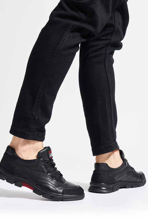 zwarte sportschoenen voor heren