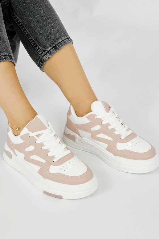 roze Sneakers model schoenen met een... roze Sneakers model schoenen met een...