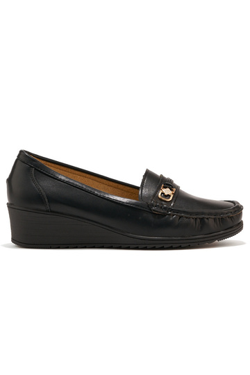 zwarte damesmocassins met...