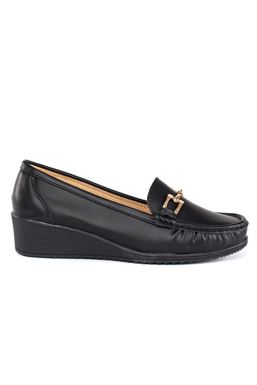 zwarte damesmocassins met...