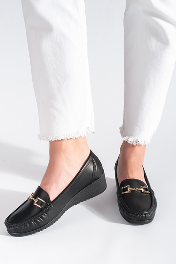 zwarte damesmocassins met... 2