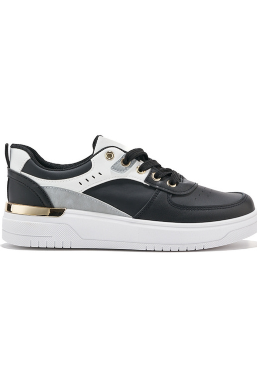 zwarte sportschoenen met een platform zwarte sportschoenen met een platform