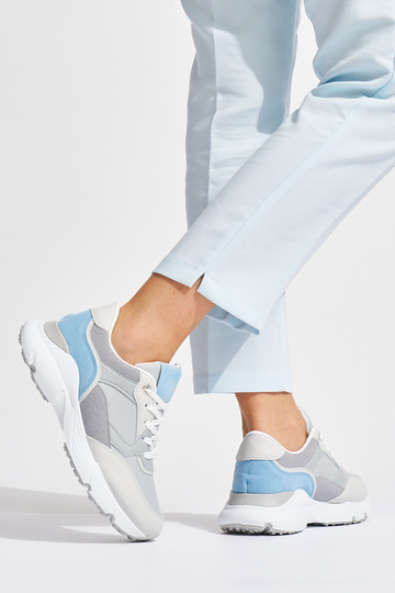 Blauwe damessneakers model... 2