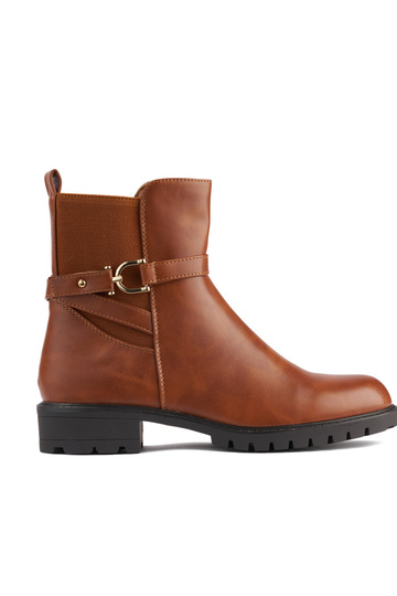 bruine damesschoenen met...