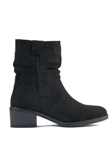 zwarte laarzen in cowboystijl