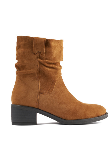 bruine laarzen in cowboystijl