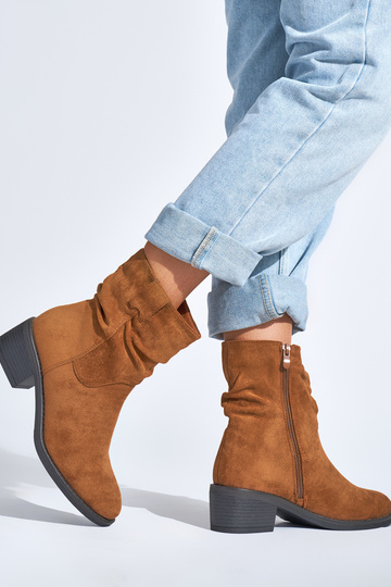 bruine laarzen in cowboystijl 2