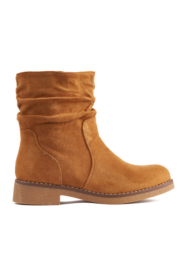 bruine laarzen in cowboystijl