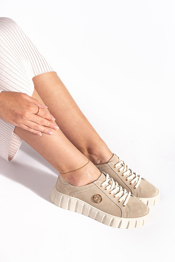 Ivoorkleurige enkellaarsjes... 2