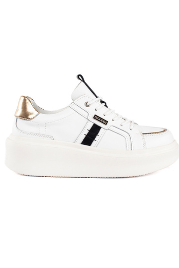 Wit leren Sneakers model...
