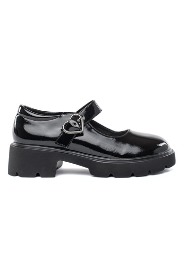 zwarte mocassins met...