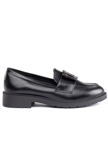 zwarte damesmocassins met...