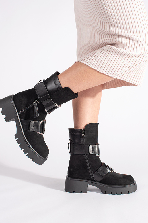 zInart van suède dames laarzen met...