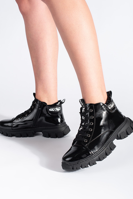 Sergio Leone zwarte damesschoenen met...