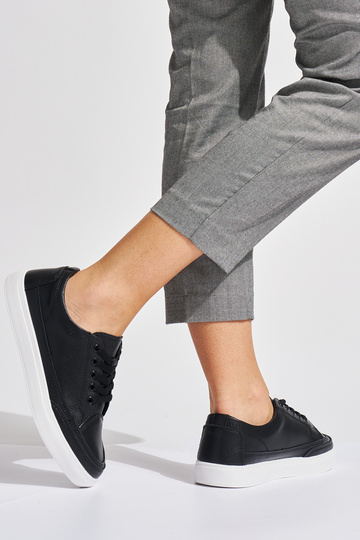 zwart leren damesschoenen... 2