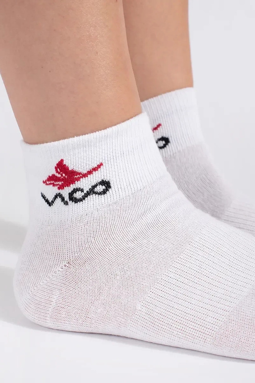 witte dames skarpetki Vico 3 st