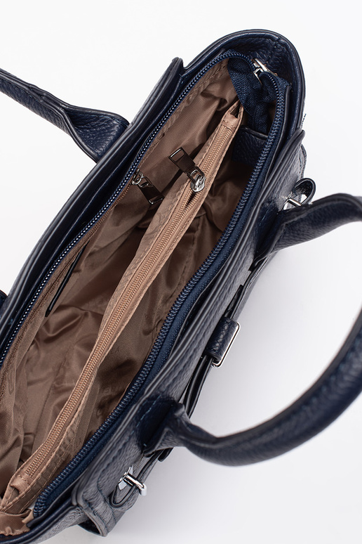 donkerblauIn elegante handtas ze...