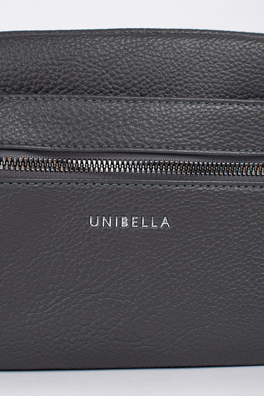 Klein grijs elegante handtas op schouder