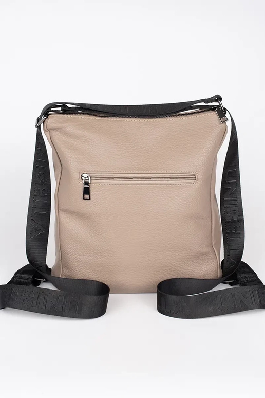 Ivoorkleurige damesrugzak met kwastjes