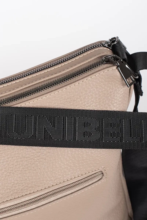 Ivoorkleurige damesrugzak met kwastjes