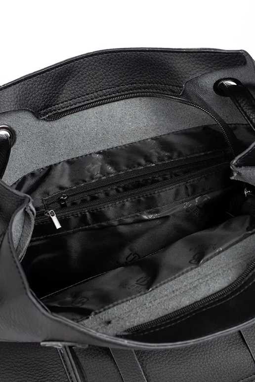 zwarte handtas shopper