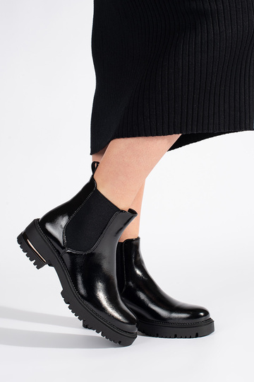 met lakeffect dames laarzen... 2