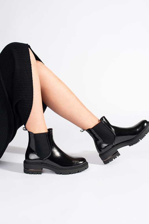 met lakeffect dames laarzen met...