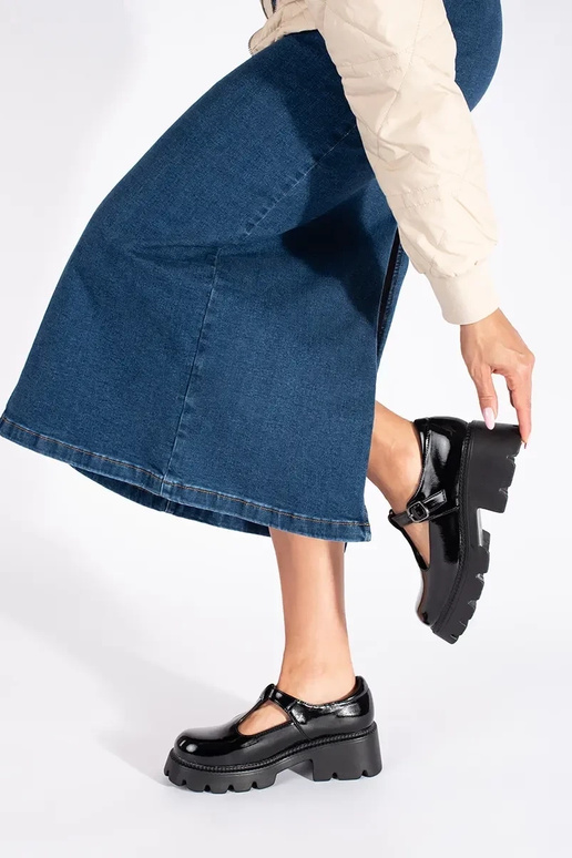 zInart gelakt Dameslaarzen met platform